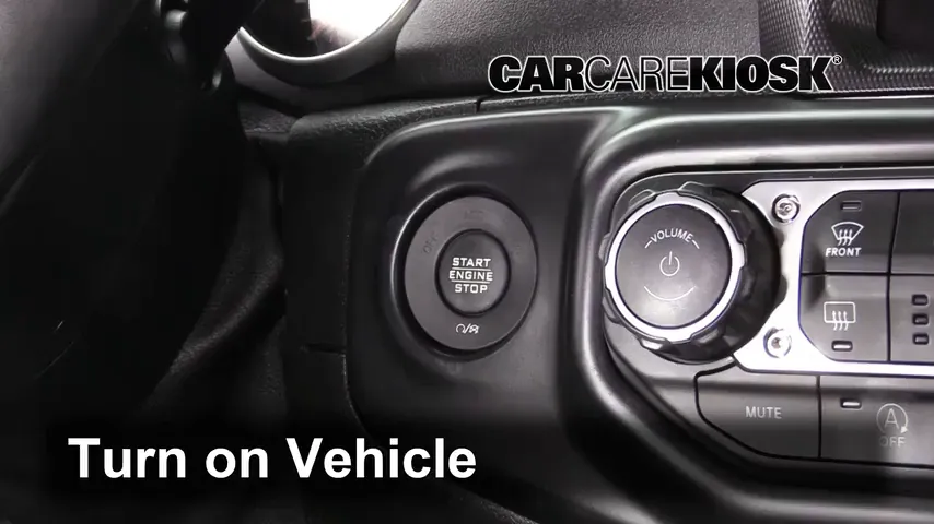 2018 Jeep Wrangler Unlimited Sport 3.6L V6 Bluetooth Pair Phone